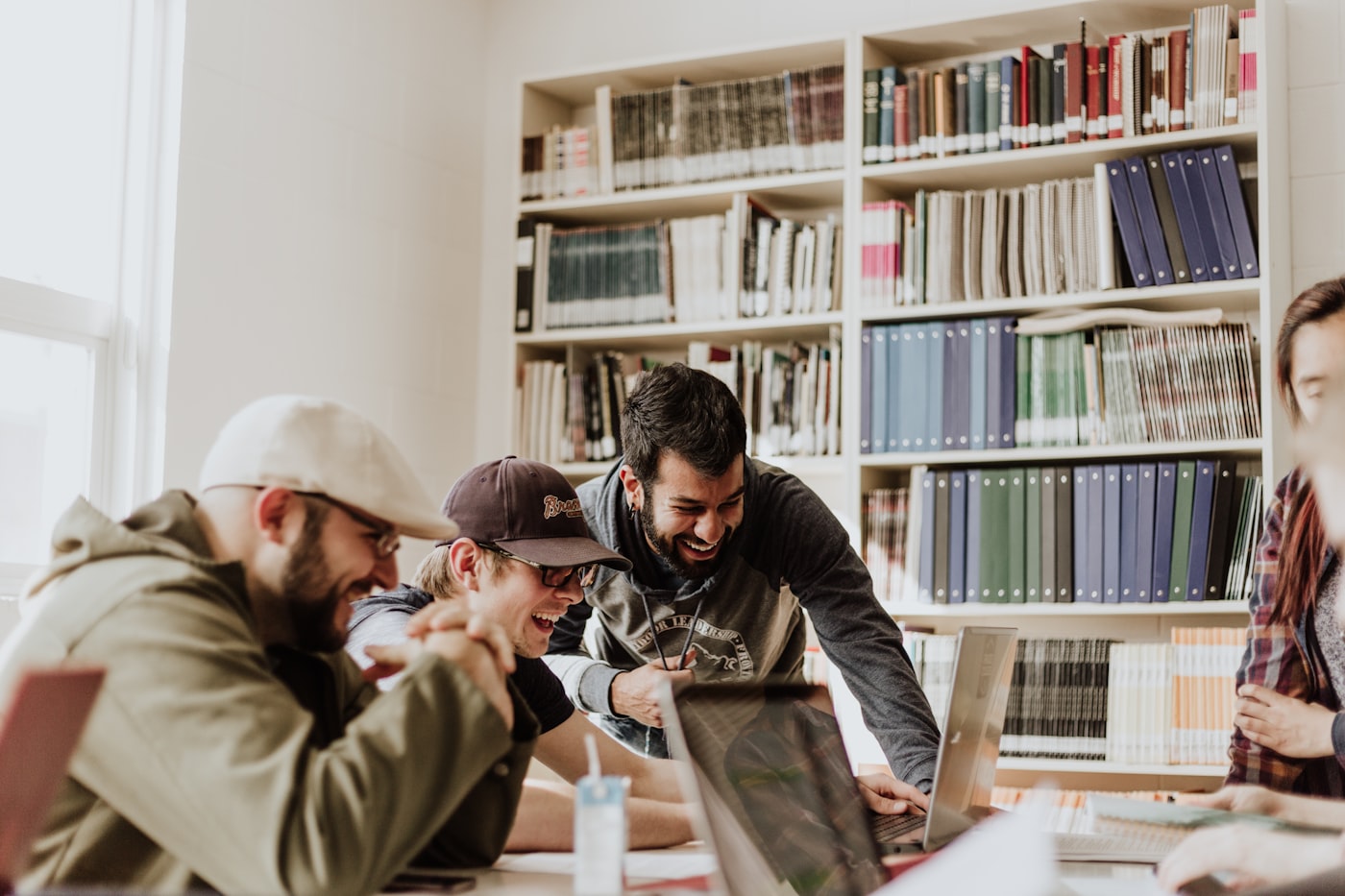 Learners in a skill development setting